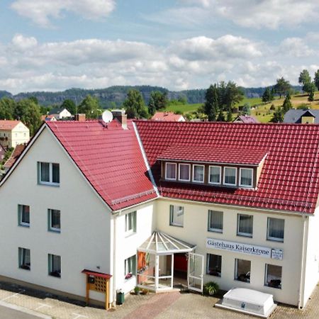 Gastehaus Kaiserkrone Schöna Buitenkant foto