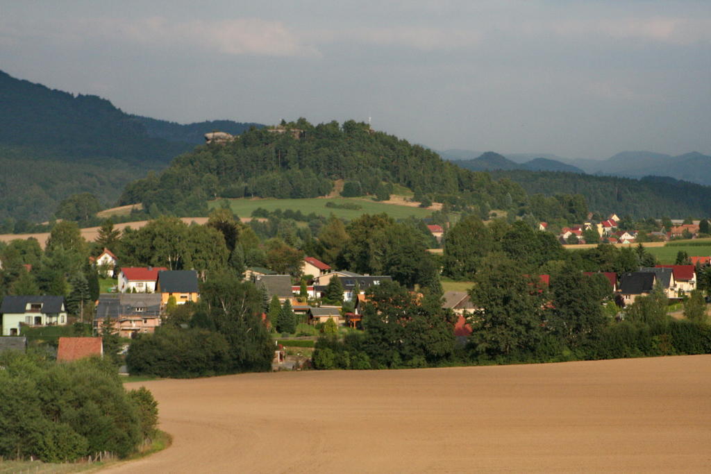 Gastehaus Kaiserkrone Schöna Buitenkant foto